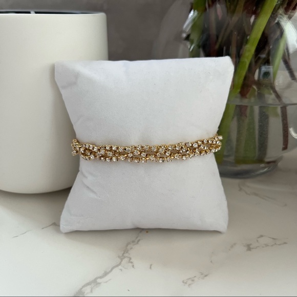 J. Crew Gold Tassel Bracelet - Picture 2 of 2